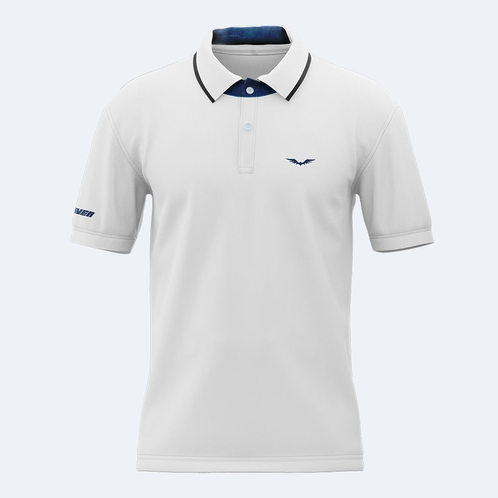 Camiseta Polo Blanca - Seda fría