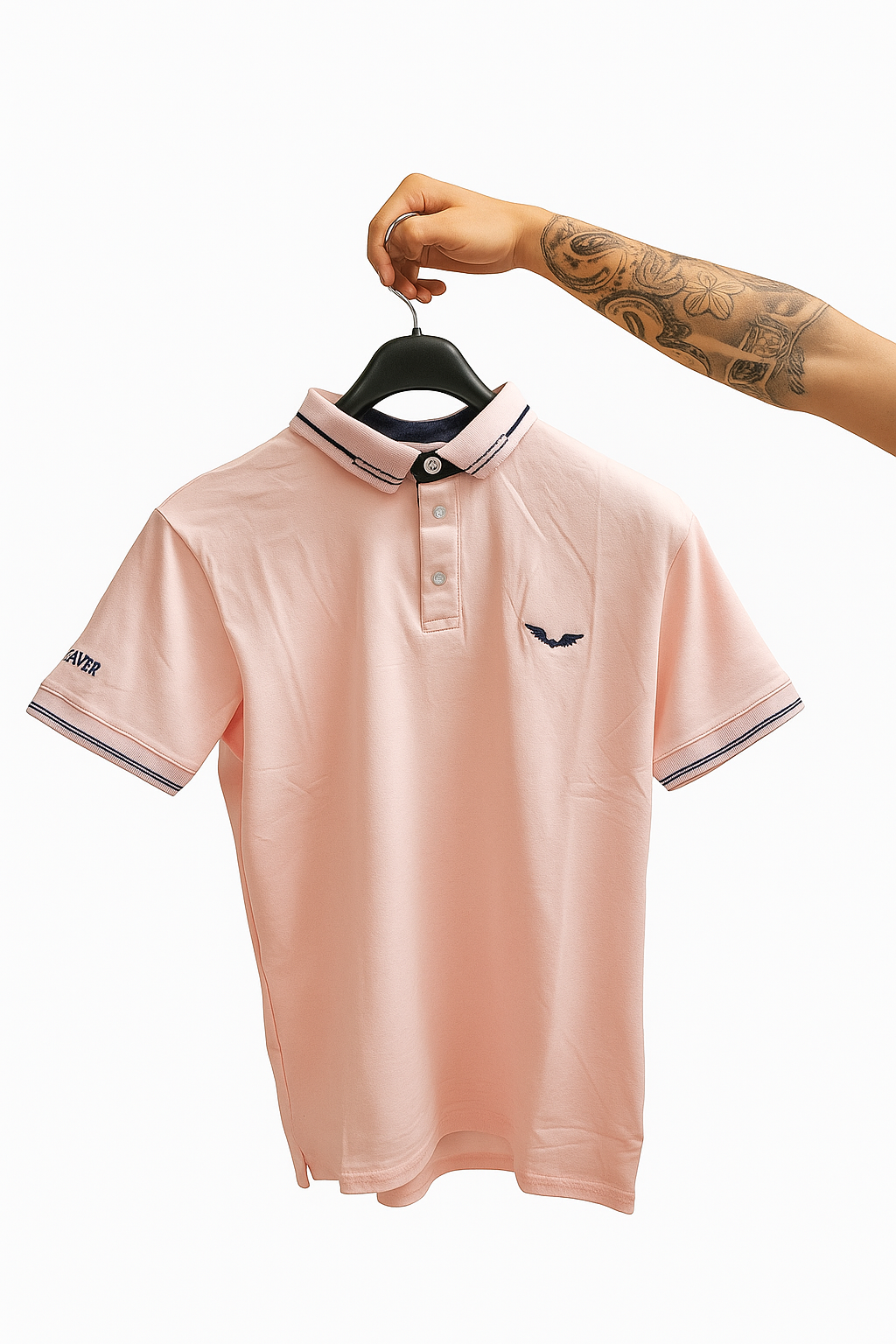 Camiseta Polo Palo de Rosa - Licra Algodón