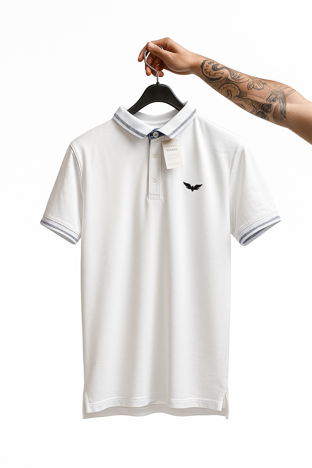 Camiseta Polo Blanca - Seda fría