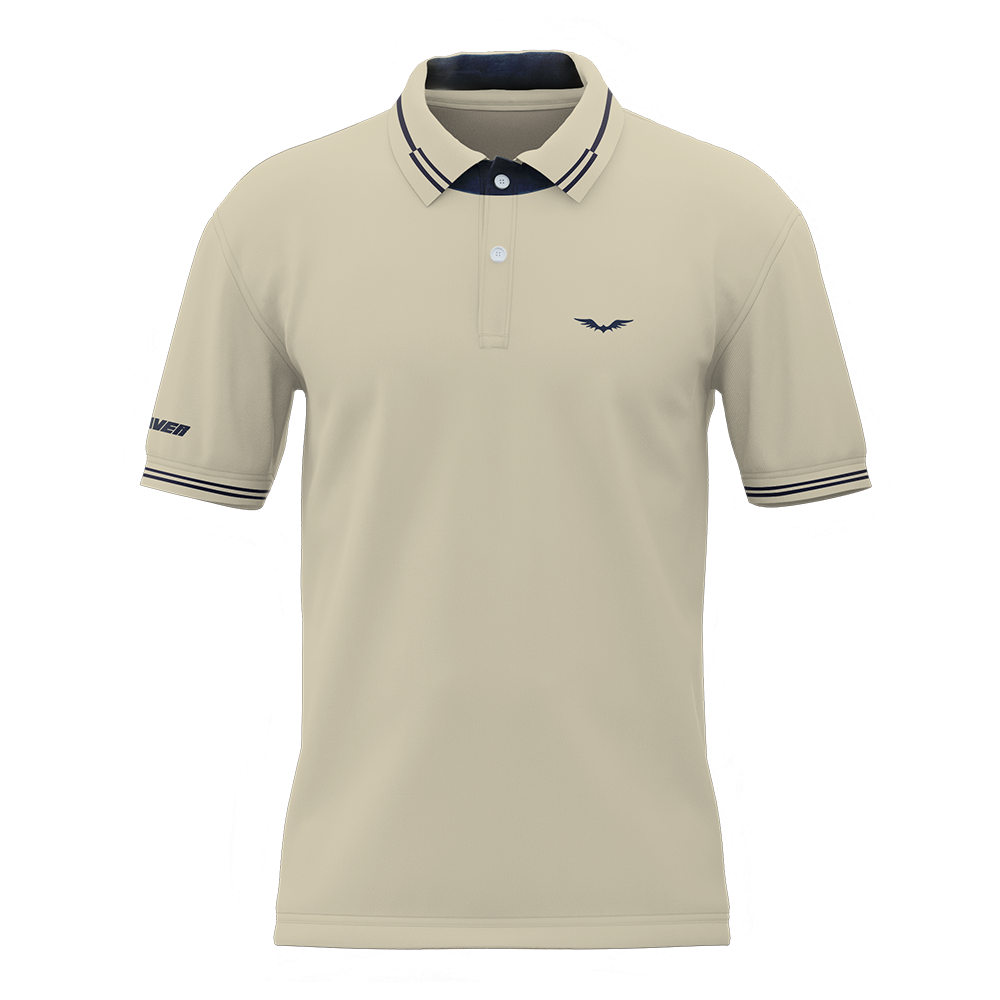 Camiseta Polo Amarrilla - Seda Algodón