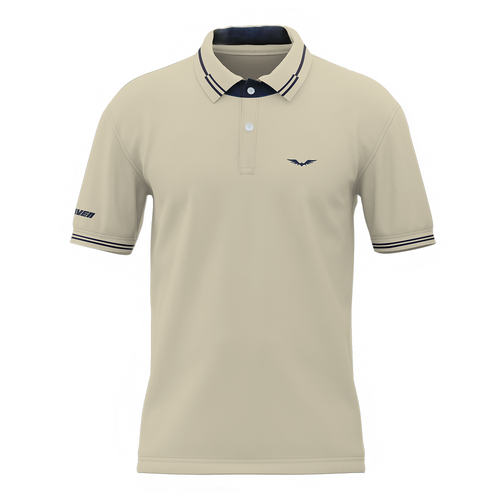 Camiseta Polo Amarrilla - Seda Algodón